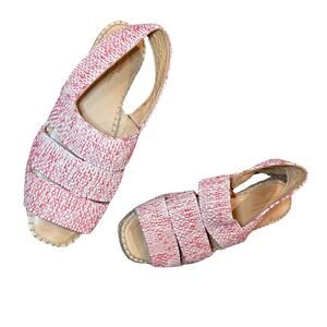 Anthropologie Naguisa Cova Espadrille Sandals Size 39 Euro 9 US